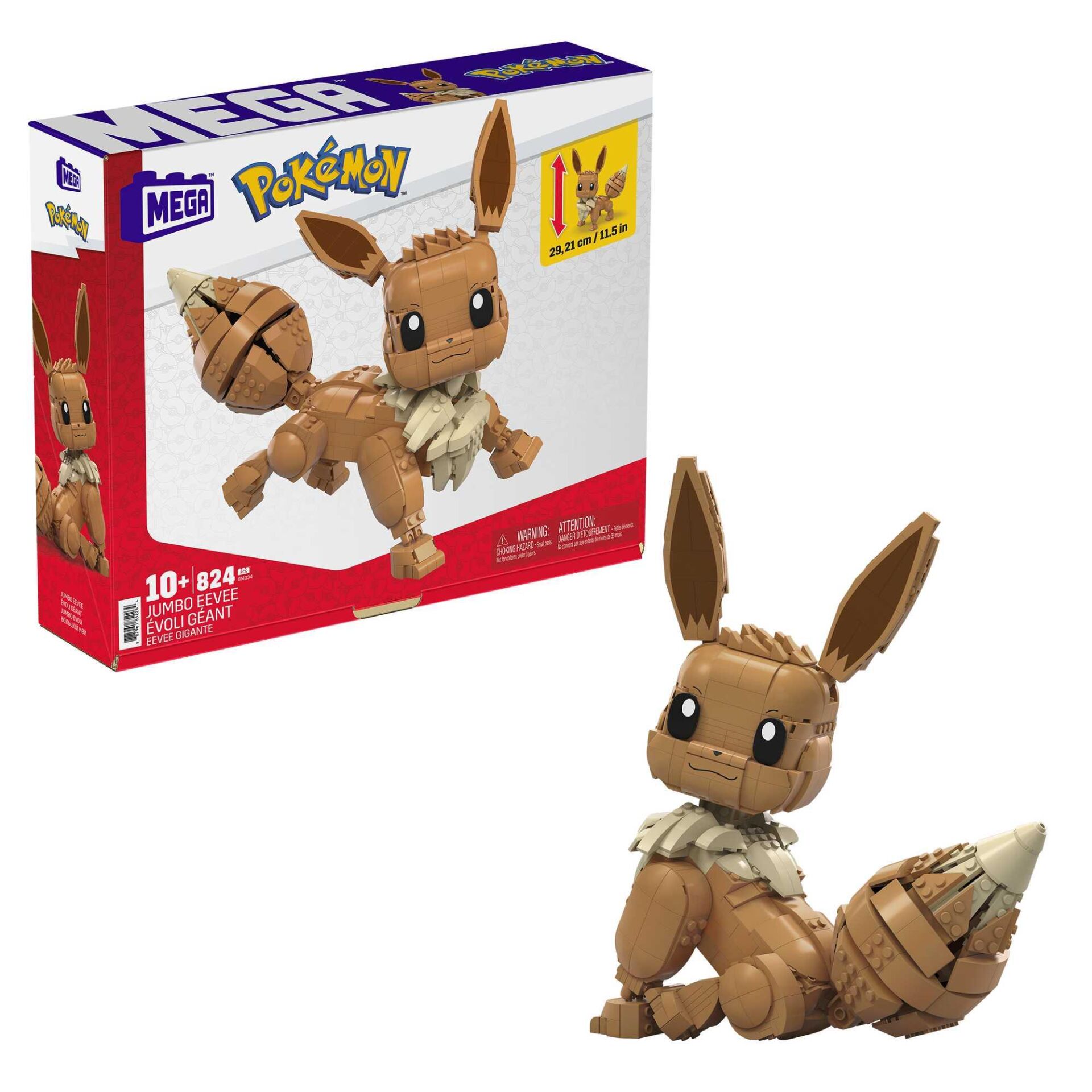 MATE-GMD34 MEGA POKEMON JUMBOO EEVEE 3