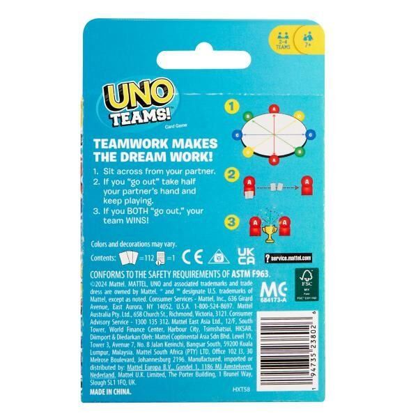 MATE-HXT58 UNO TEAM KARTLAR 8