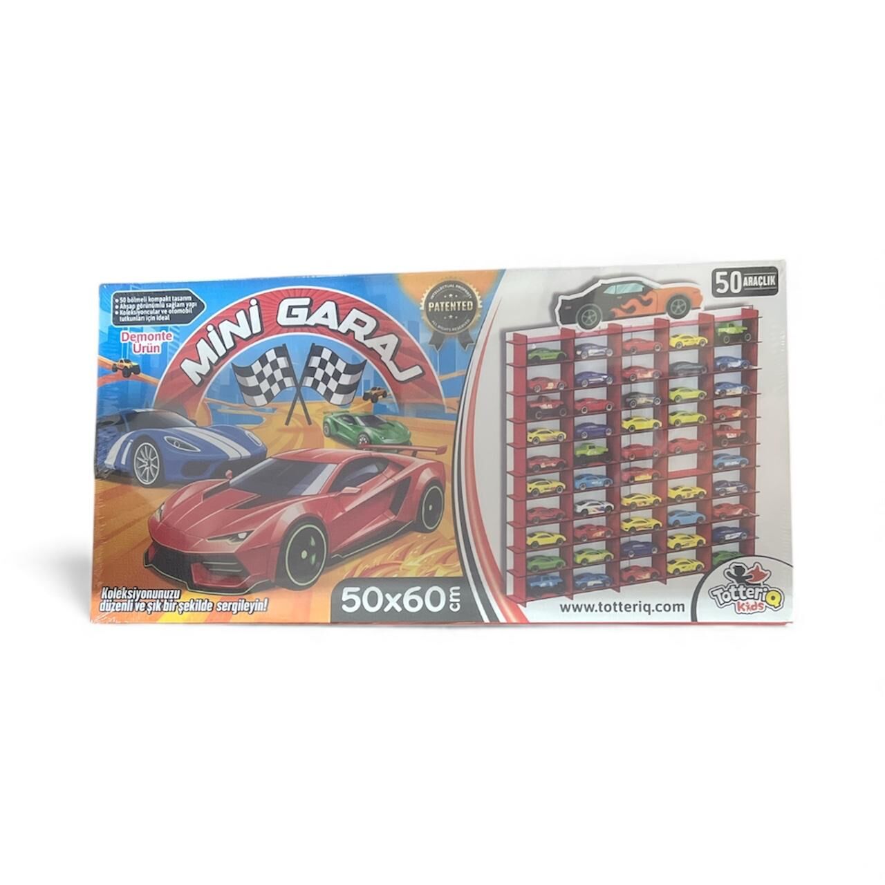 VAR-TOT-8270 AHSAP MINI GARAJ RAFI 50X60 CM 10