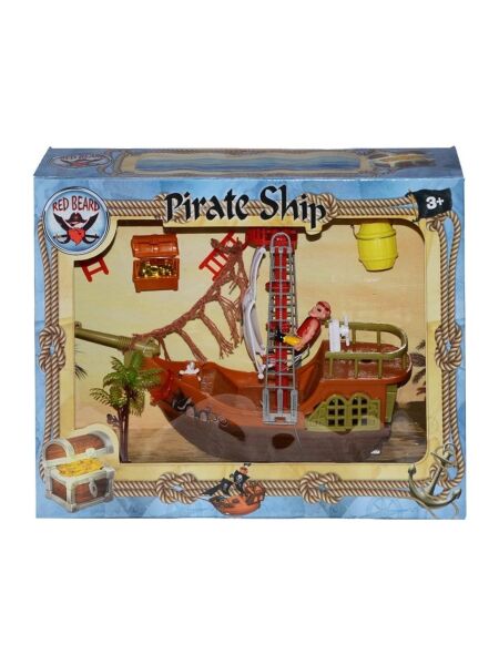 SUN-S1031229 KORSAN OYUN SET BEYAZ YELKEN 12