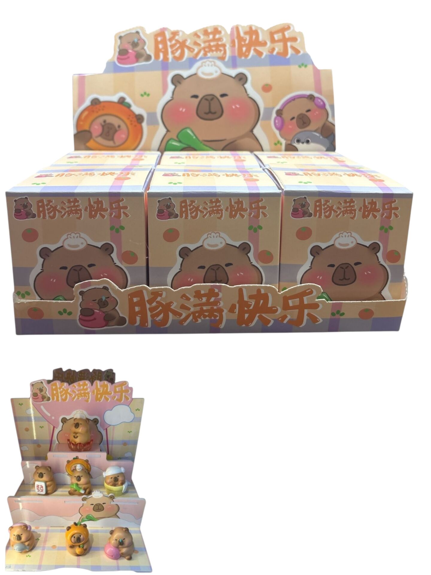 KZL-2505038 BLIND BOX RESIN CAPIBERA ICBOX6-180