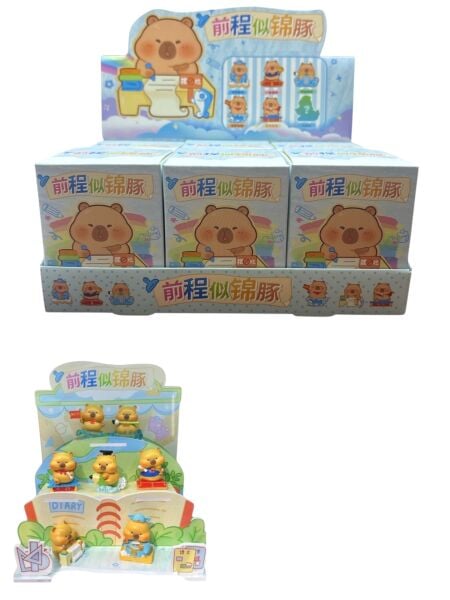 KZL-2505039 BLIND BOX RESIN CAPIBERA ICBOX6-96