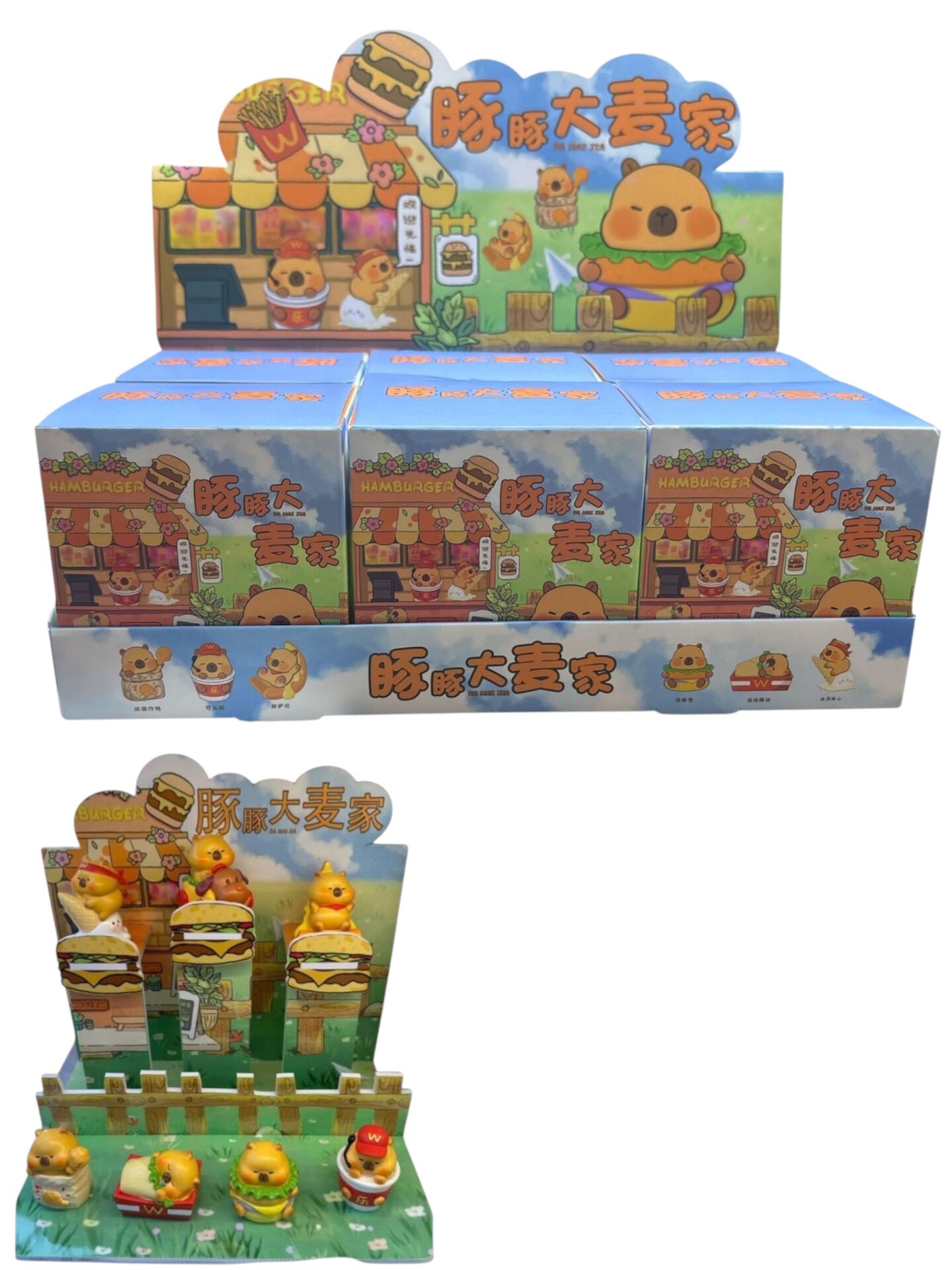 KZL-2505041 BLIND BOX RESIN CAPIBERA ICBOX6-96