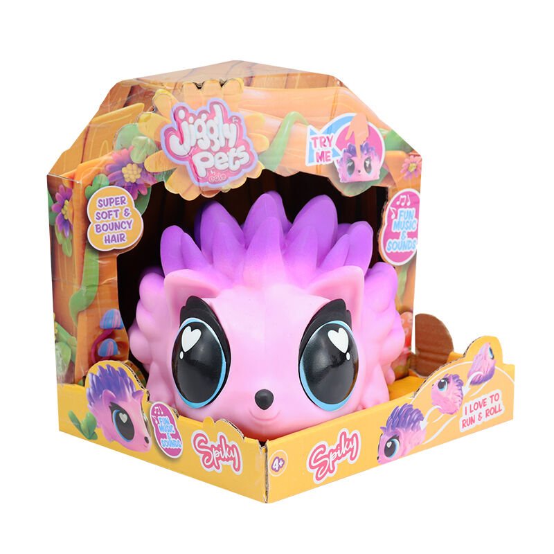 GPH-JGG02100-JP015 JIGGLY PETS SESLI PEMBE KIRPI 6