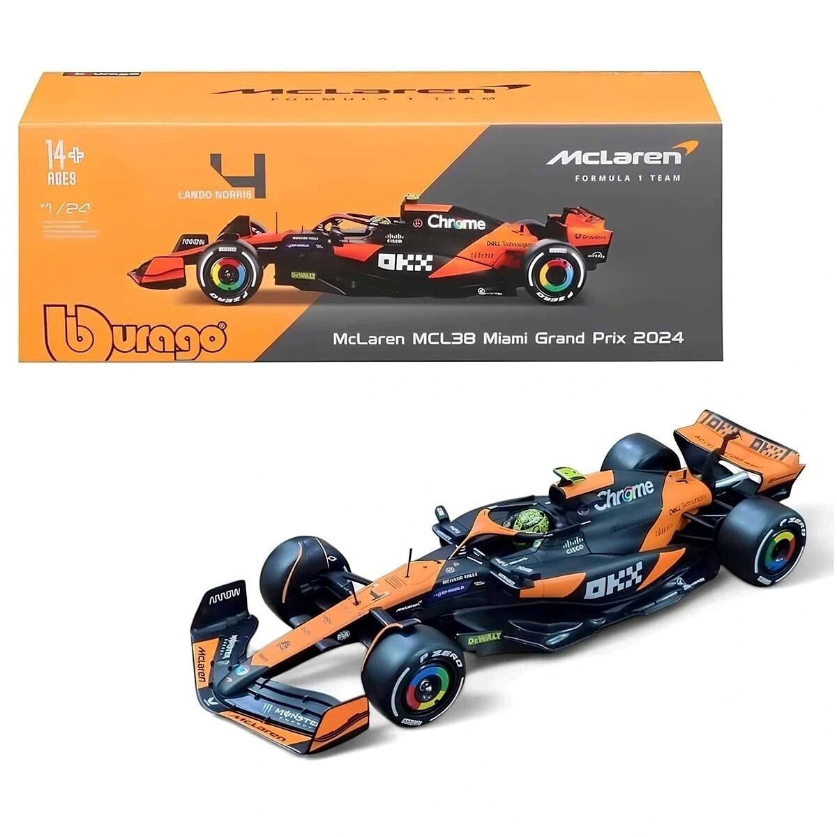 SUN-S00028033 1/24 FORMULA MCLAREN MCL38 2A  12