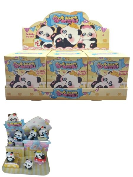 KZL-2505044 BLIND BOX RESIN PANDA ICBOX6-144