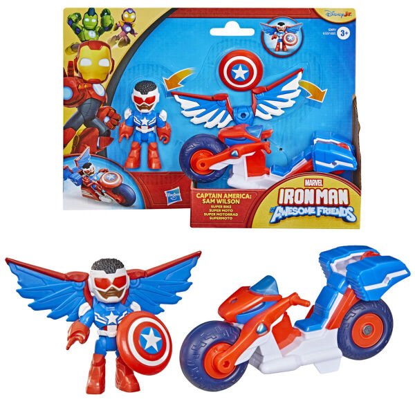 INT-G1257 IRON-MAN VE ARKADASLARI FIGUR VE ARAC 4