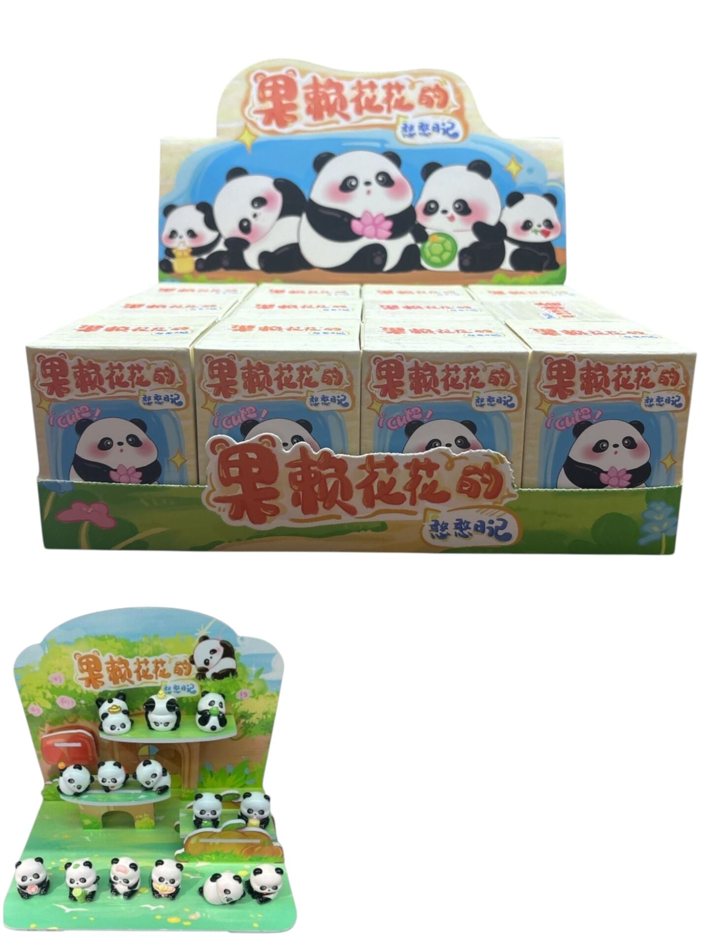 KZL-2505045 BLIND BOX RESIN PANDA ICBOX12-360