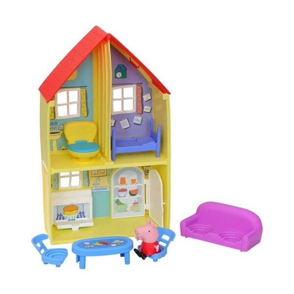 INT-F2167 PEP PEPPAS FAMILY HOUSE PLAY SET 2