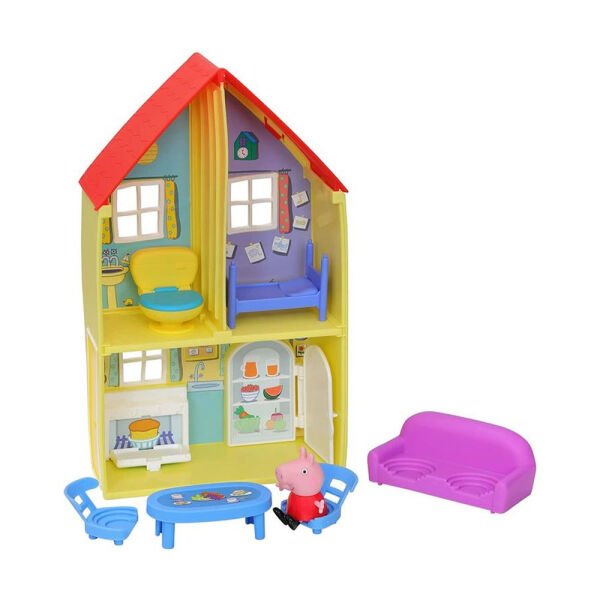 INT-F2167 PEP PEPPAS FAMILY HOUSE PLAY SET 2