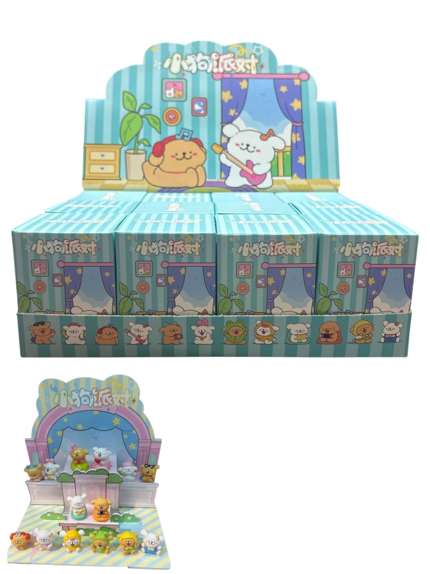 KZL-2505048 BLIND BOX RESIN SEVIMLI AYICIKLAR ICBOX12- 360