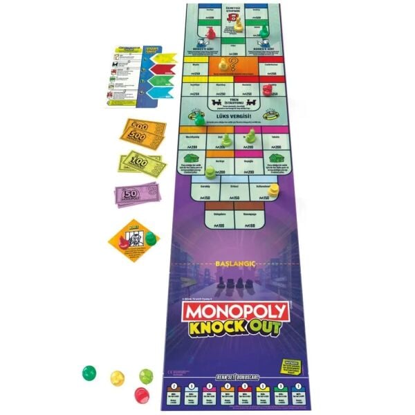 INT-F8995 MONOPOLY KNOCKOUT 6