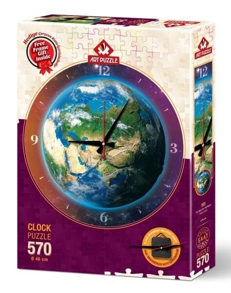 HD-5002 ART SAAT PUZZLE DUNYA SAATI