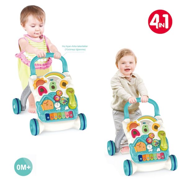 VAR-BIB-6017 PIYANOLU 4 IN 1 BEBEK YURUTECI 6