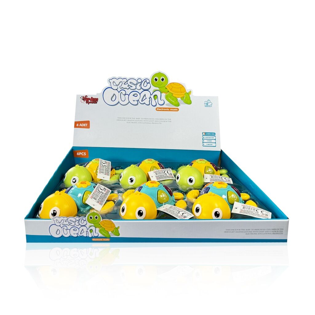 VAR-JLG-855-100A ISIK VE MUZ KAPLUMBAGA BEBEK PIYANOSU 48