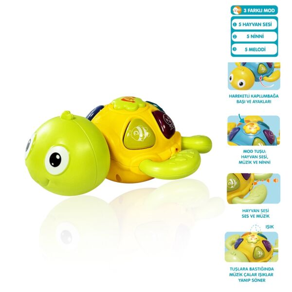 VAR-JLG-855-100A ISIK VE MUZ KAPLUMBAGA BEBEK PIYANOSU 48