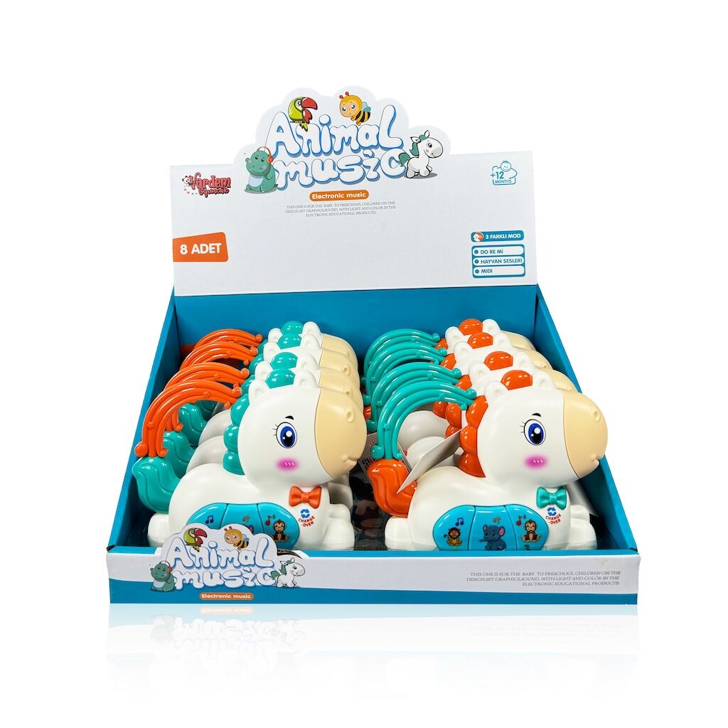 VAR-JLG-855-166A ISIKLI VE MUZIKLI AT BEBEK PIYANOSU 96