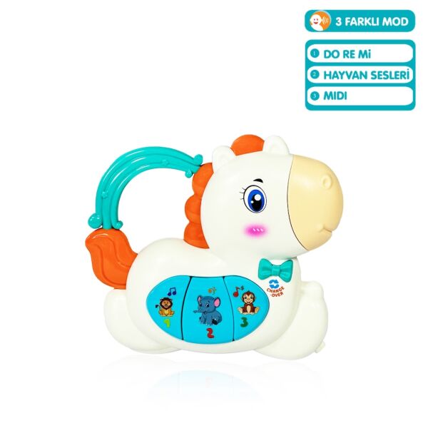 VAR-JLG-855-166A ISIKLI VE MUZIKLI AT BEBEK PIYANOSU 96