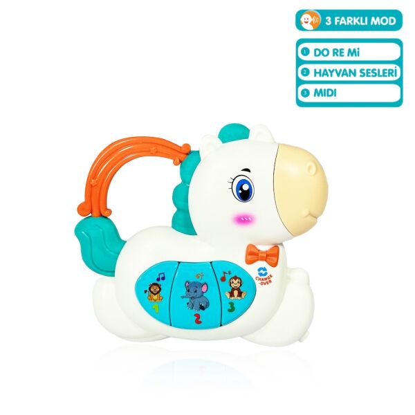 VAR-JLG-855-166A ISIKLI VE MUZIKLI AT BEBEK PIYANOSU 96