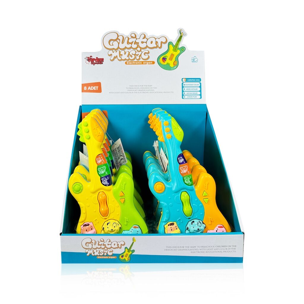 VAR-JLG-855-36A ISIKLI VE MUZIKLI GITAR BEBEK PIYANOSU 48