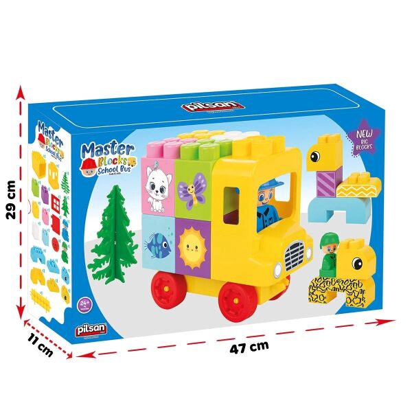 PLS-03-606 MASTER BLOKLAR OKUL OTOBUSU 6