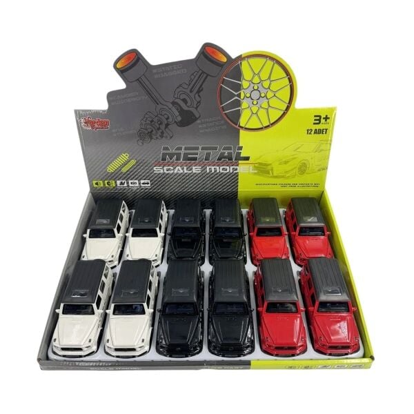 VAR-KM-3271D CEK BIRAK 1/32 SESLI METAL JEEP 48