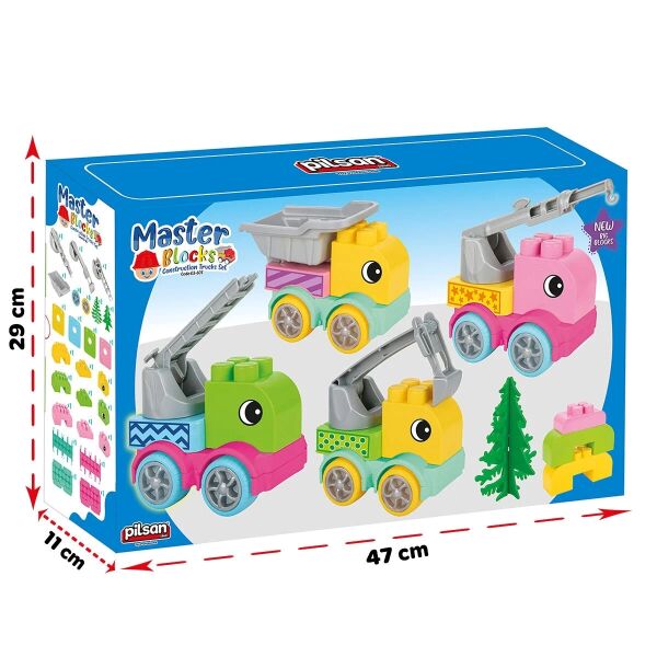 PLS-03-607 MASTER BLOKLAR INSAAT KAMYONLARI SET 6