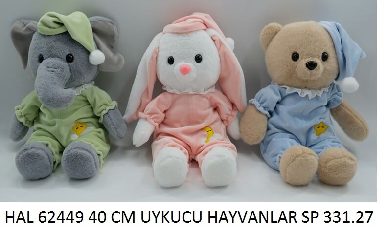 HAL-PL62449 40 CM UYKUCU ASORTILER 40