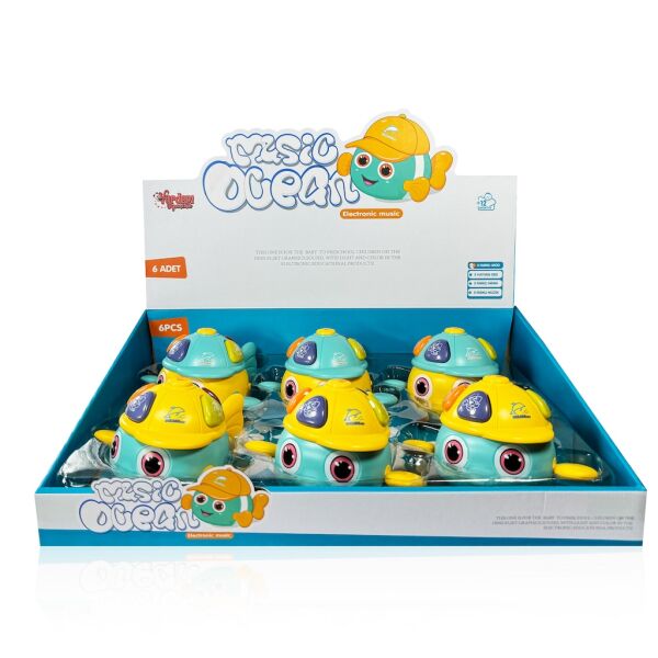 VAR-JLG-855-99A ISIKLI VE MUZIKLI BALIK BEBEK PIYANOSU 96