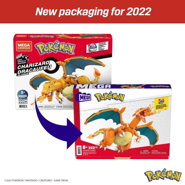MATE-GWY77 MEGA POKEMON CHARIZARD FIGURU 6