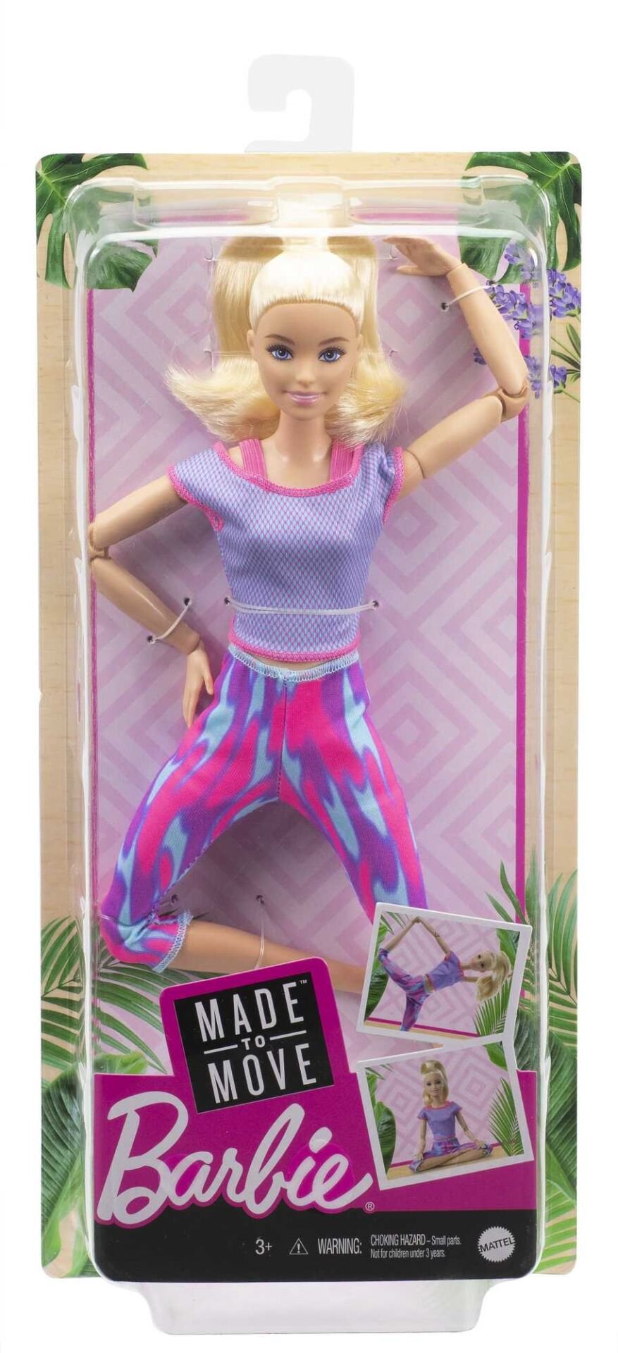 MATE-GXF04 BARBIE SONSUZ HAREKET BEBEGI SARISIN 4