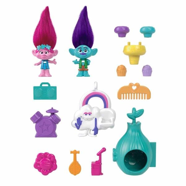 MATE-HKV39 POLLY POCKET TROLLS OYUN SETI 5