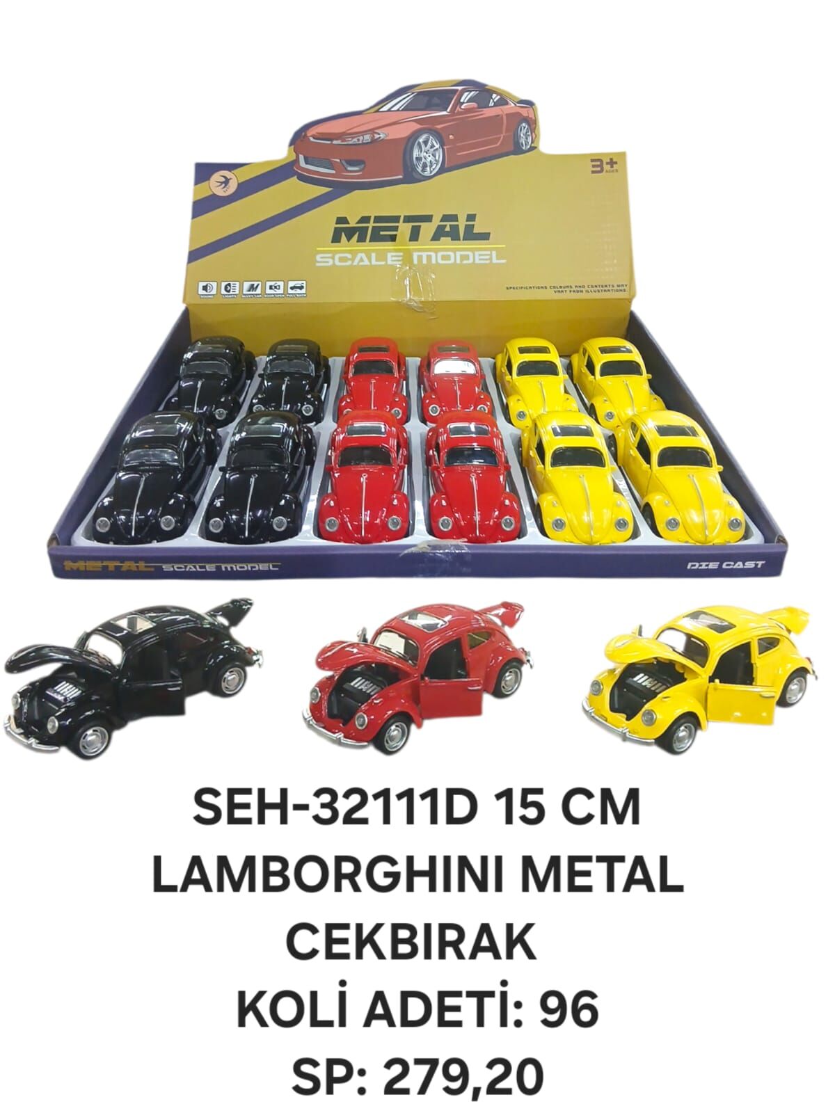 SEH-32111D 15 CM LAMBORGHINI METAL CEKBIRAK 96