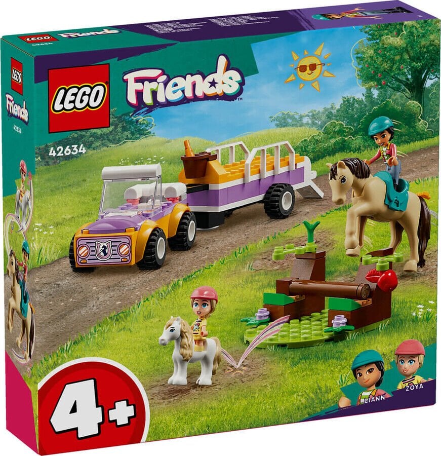 ADOL-LGF42634 HORSE AND PONY TRAILER 8