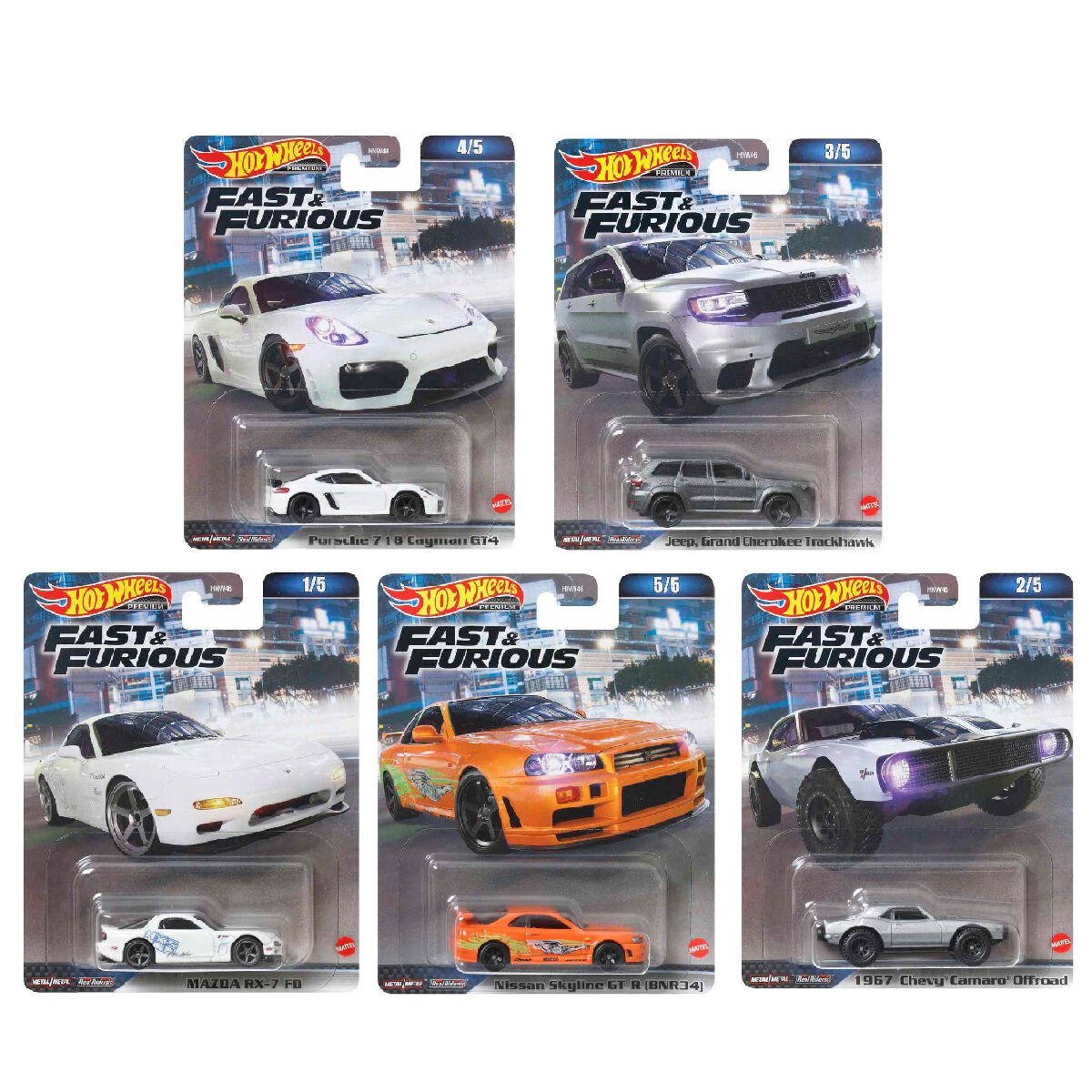 MATE-HNW46 HW FAST & FURIOUS PREMIUM ARABALAR 10