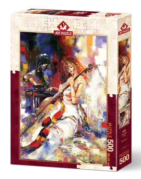 HD-5088 ART PUZZLE 500 PRC. CELLIST 8