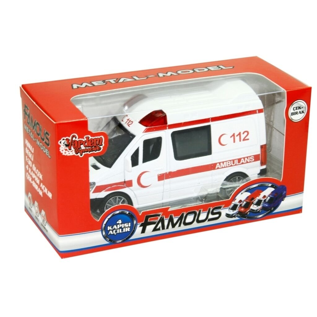 VAR-TIN-588B KUTULU C/B 1:30 AMBULANS-POLIS-JANDARMA 48