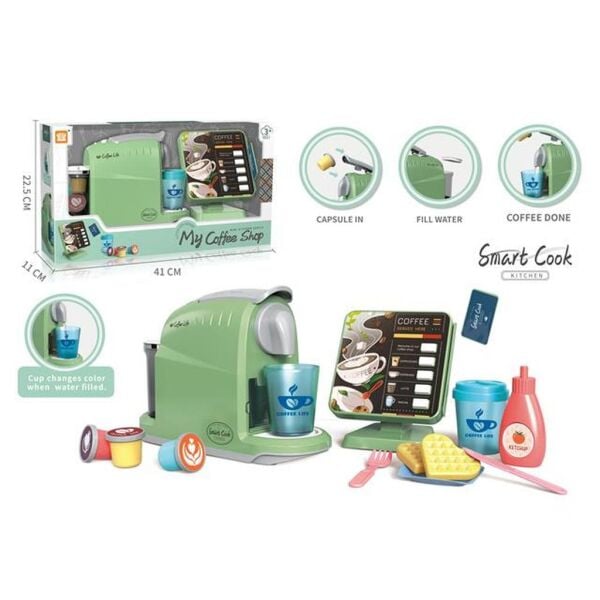 VAR-LD-6610A SIPARIS EKRANLI KAHVE MAKINESI SET 12