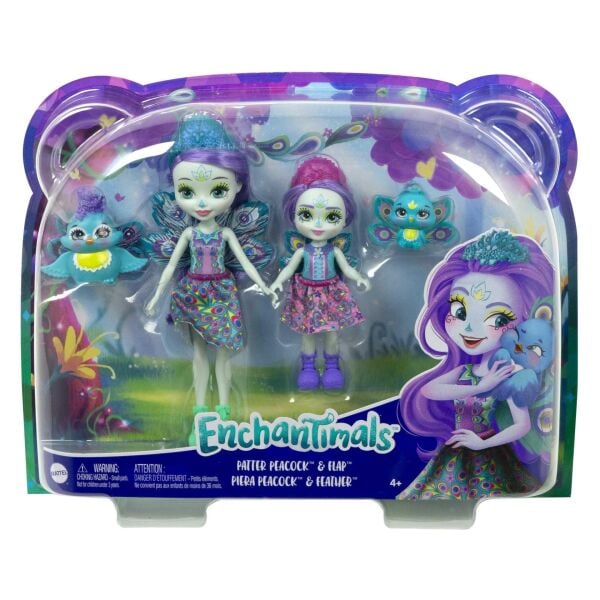 MATE-HCF79 ENCHANTIMALS KIZ KARDES BEBEKLER 5
