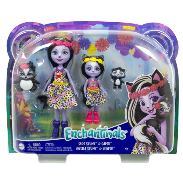 MATE-HCF79 ENCHANTIMALS KIZ KARDES BEBEKLER 5