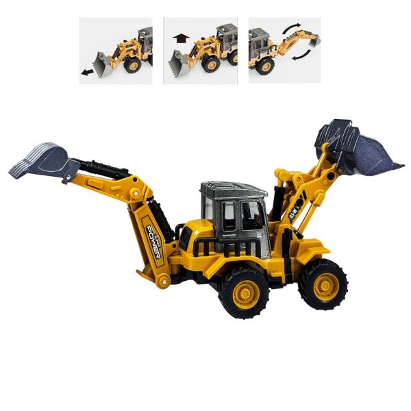 VAR-SZT-A9965 KUTULU SURT METAL 1/70 KAZICI YUKLEYICI 72