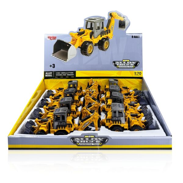 VAR-SZT-A9965 KUTULU SURT METAL 1/70 KAZICI YUKLEYICI 72