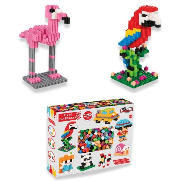 PLS-03-616 PIXEL 3D BLOKLAR 1750 PARCA 12