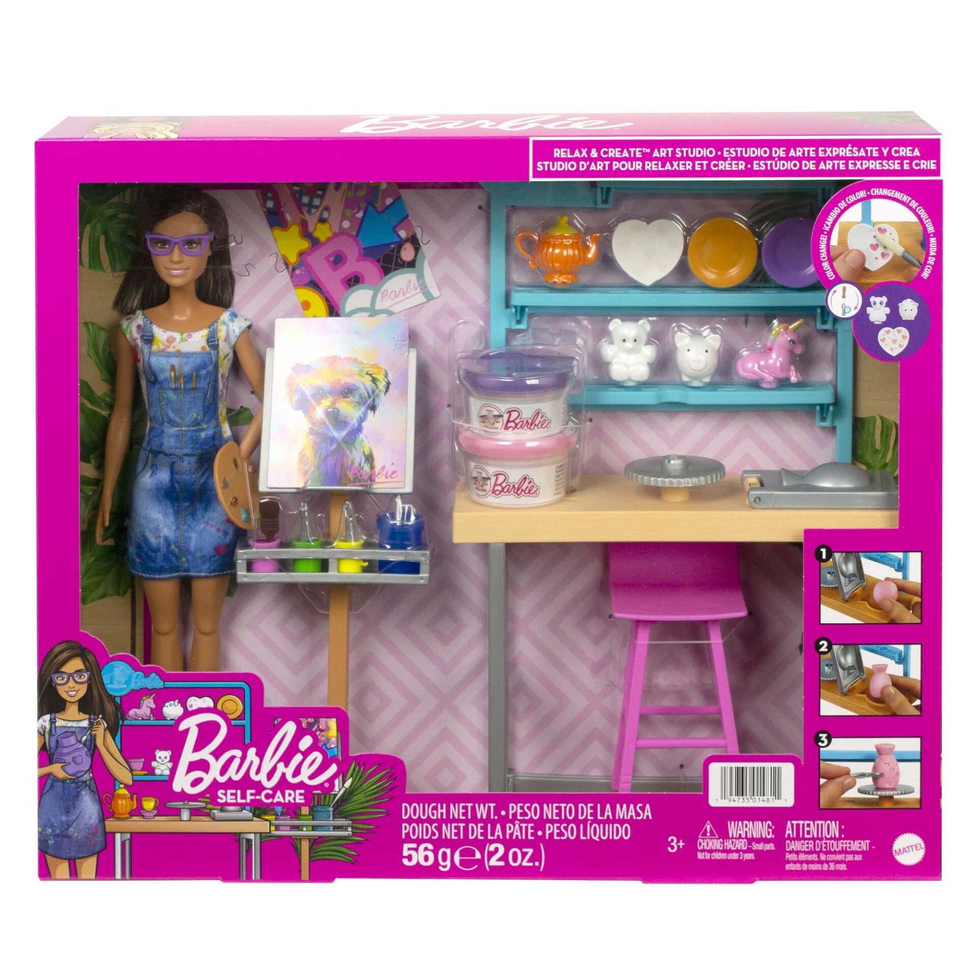 MATE-HCM85 BARBIE NIN SANAT EVI OYUN SETI 3