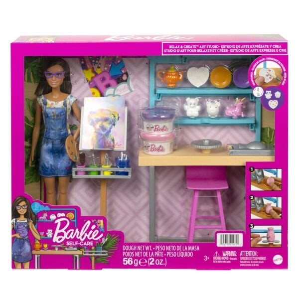 MATE-HCM85 BARBIE NIN SANAT EVI OYUN SETI 3