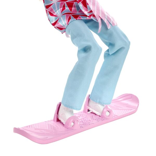 MATE-HCN32 BARBIE SNOWBOARD SPORCUSU BEBEK 6