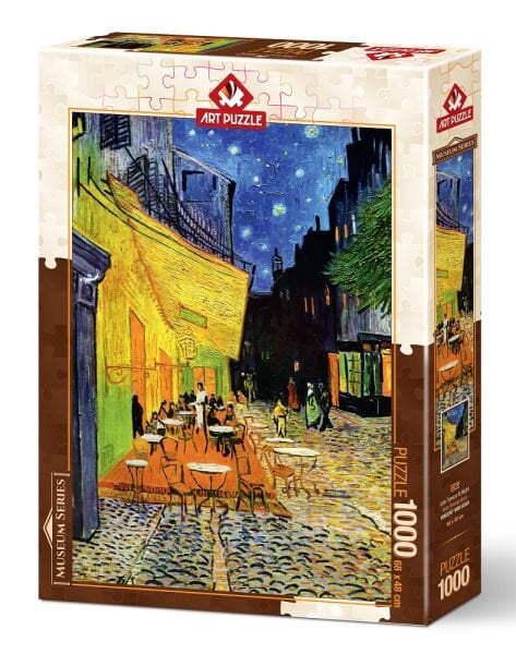 HD-5210 ART PUZZLE 1000 PRC. KAFE TERASTA GECE