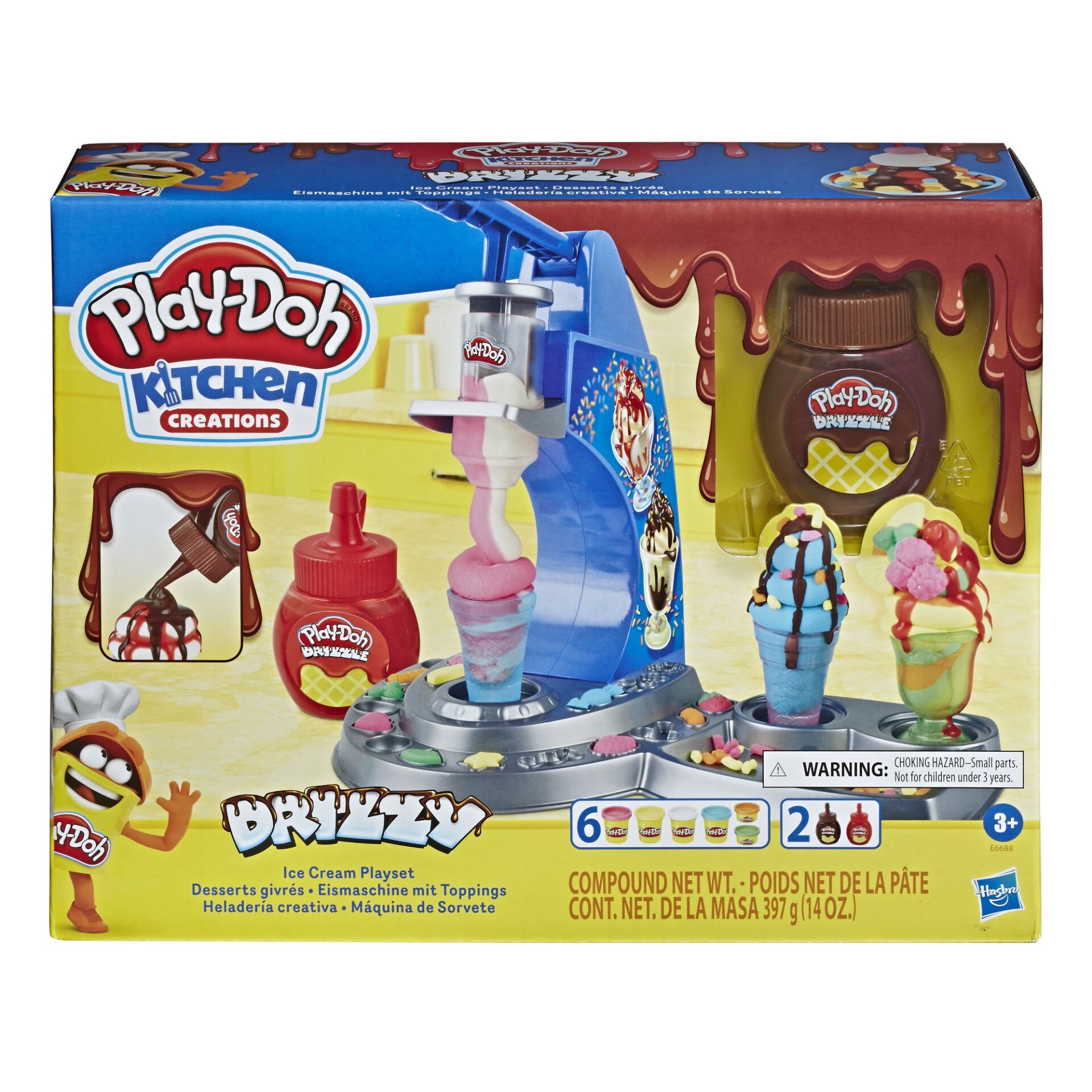 INT-E6688 PLAY-DOH RENKLI DONDURMA DUKKANIM 3