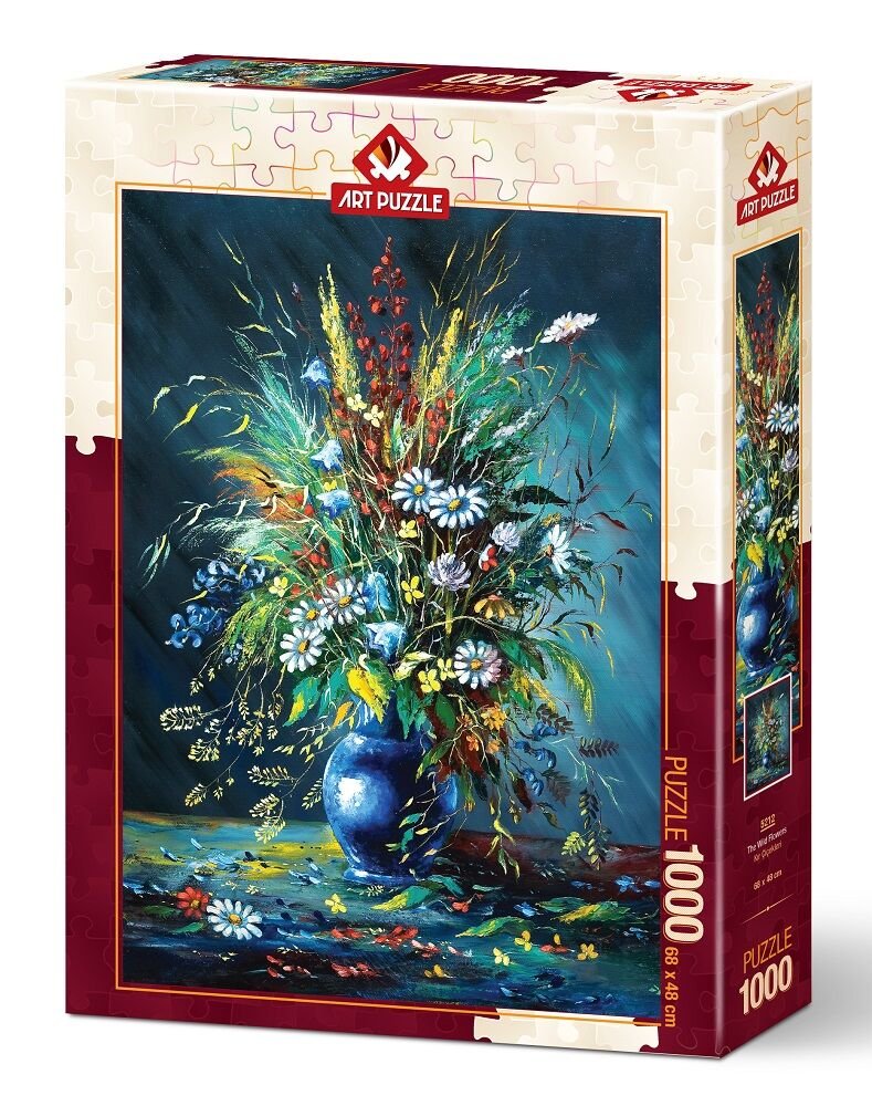 HD-5212 ART PUZZLE 1000 PRC. KIR CICEKLERI 6