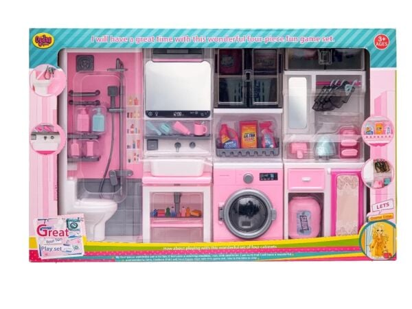 OYD-02386 KUTUDA 4 LU YENI BANYO SETI 12